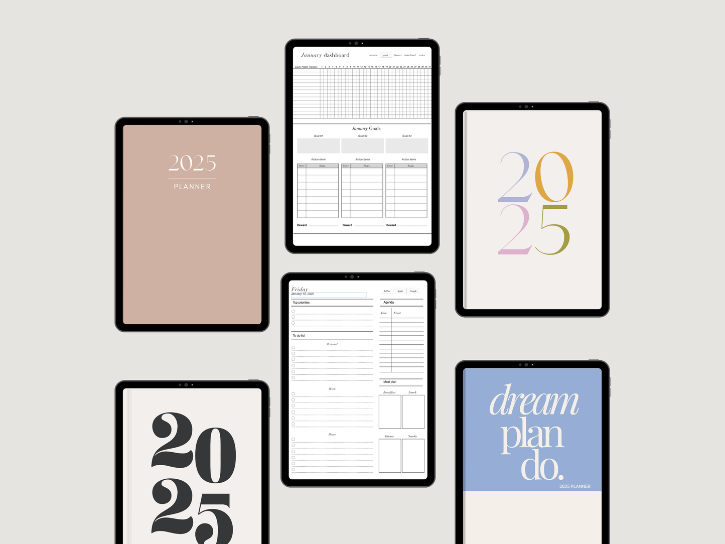 The 2025 Life Essentials Digital Planner Bundle