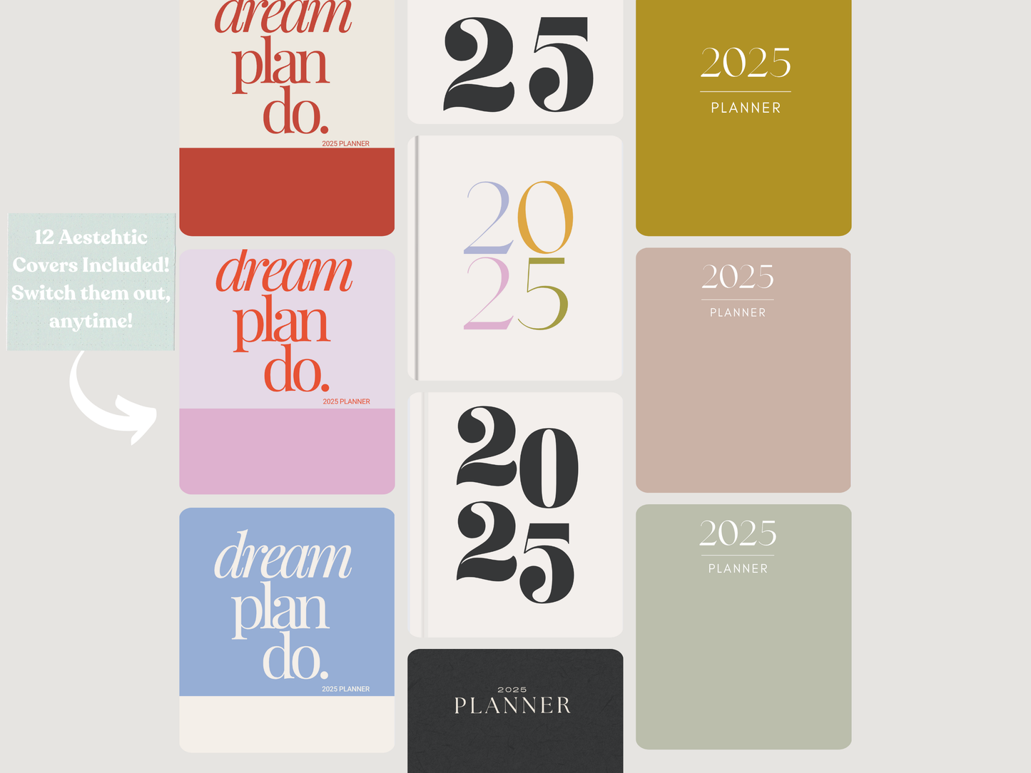 The 2025 Life Essentials Digital Planner Bundle